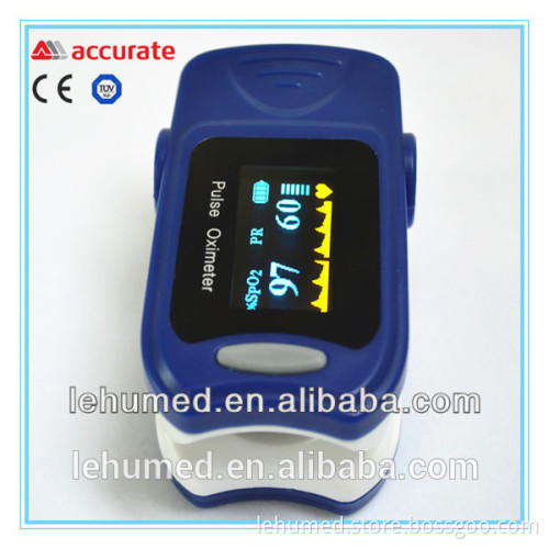 CE FDA Approved Portable Finger Pulse Oximeter ,Oximetro de dedo with Beep Sound Alarm and 3 Parameters(SPO2,PR, and PI)